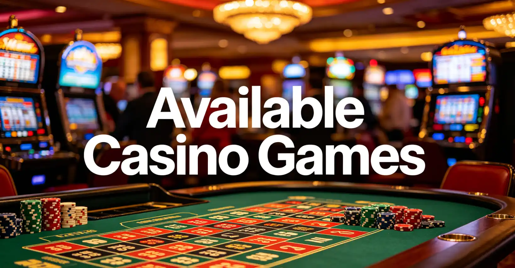 Available Casino Games